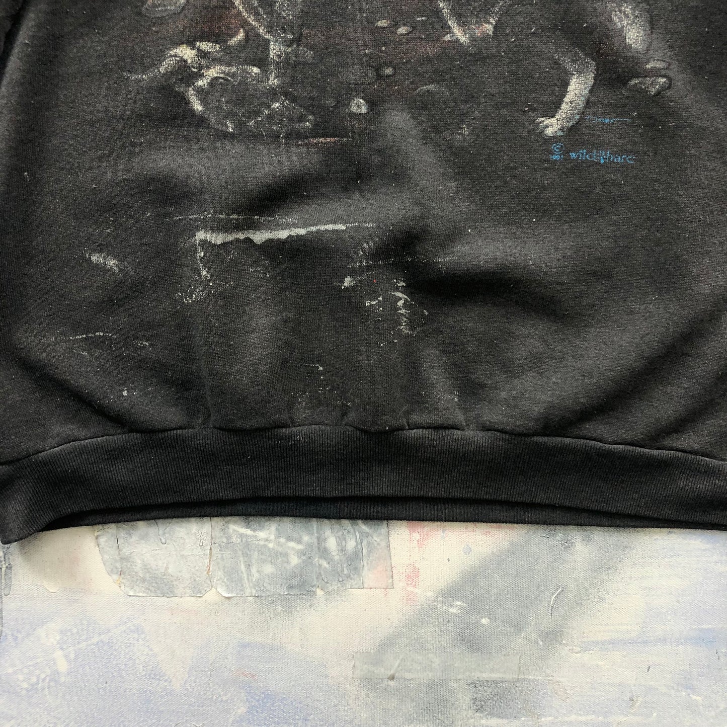 Vintage USA 90s Howling Wolf Pack Crewneck Sweatshirt XL