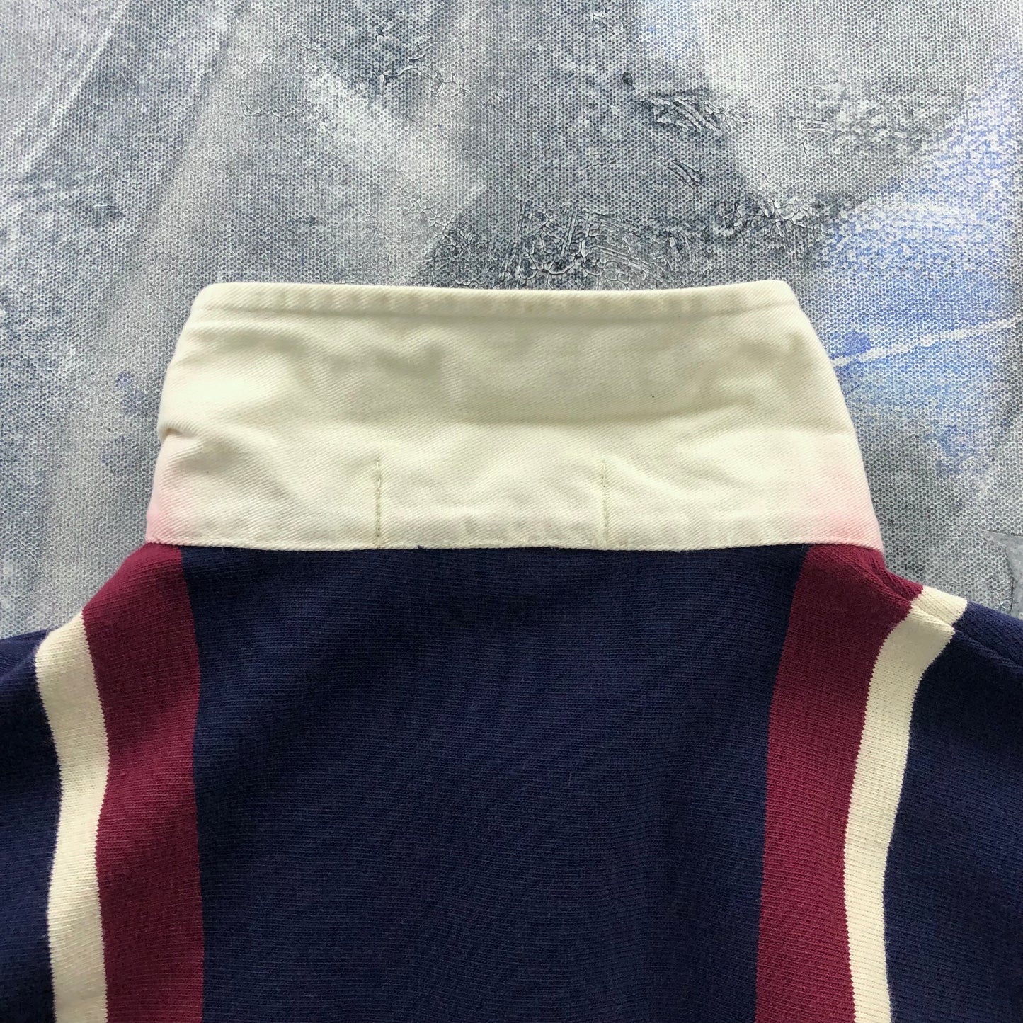 Vintage Polo Ralph Lauren Striped Long Sleeve Polo Shirt L