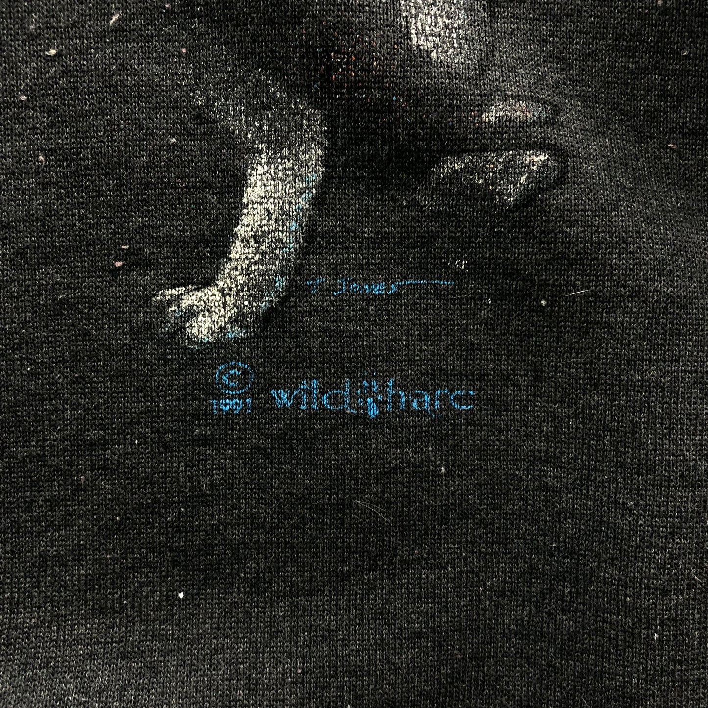 Vintage USA 90s Howling Wolf Pack Crewneck Sweatshirt XL