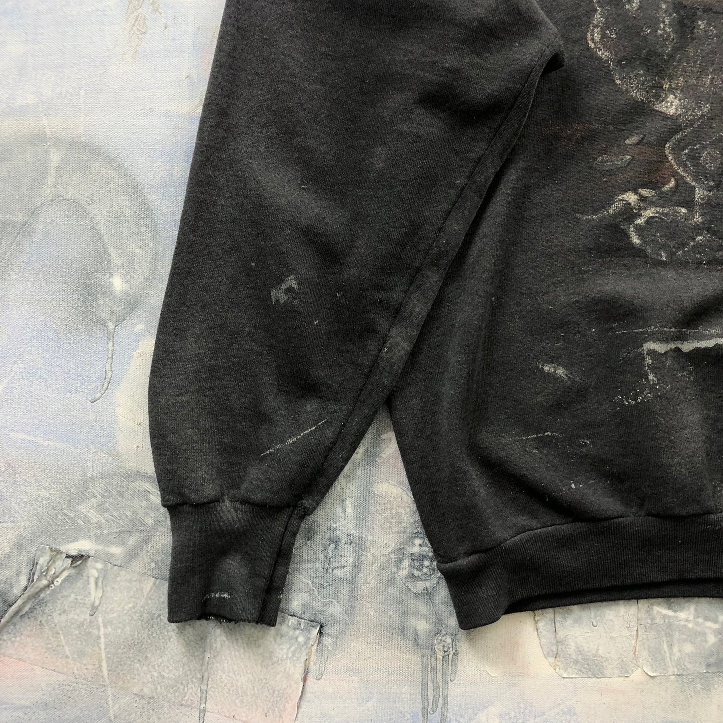 Vintage USA 90s Howling Wolf Pack Crewneck Sweatshirt XL