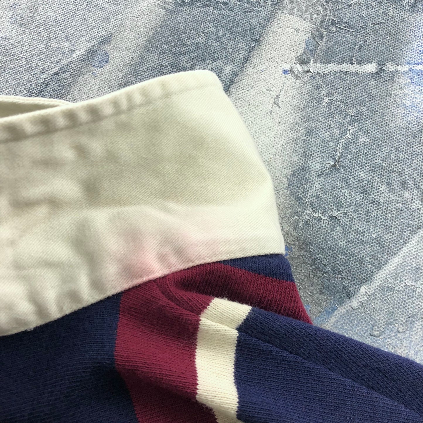 Vintage Polo Ralph Lauren Striped Long Sleeve Polo Shirt L