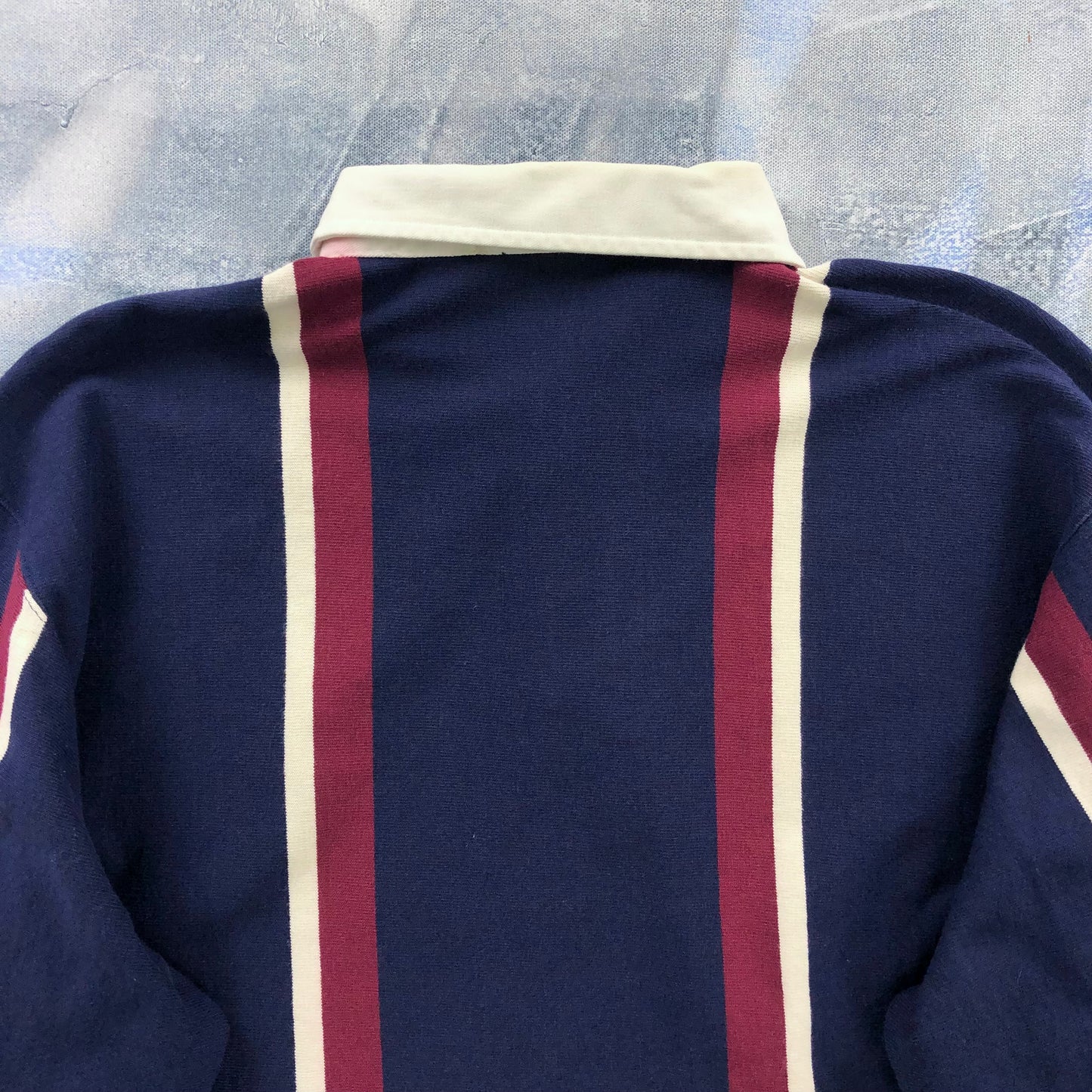 Vintage Polo Ralph Lauren Striped Long Sleeve Polo Shirt L