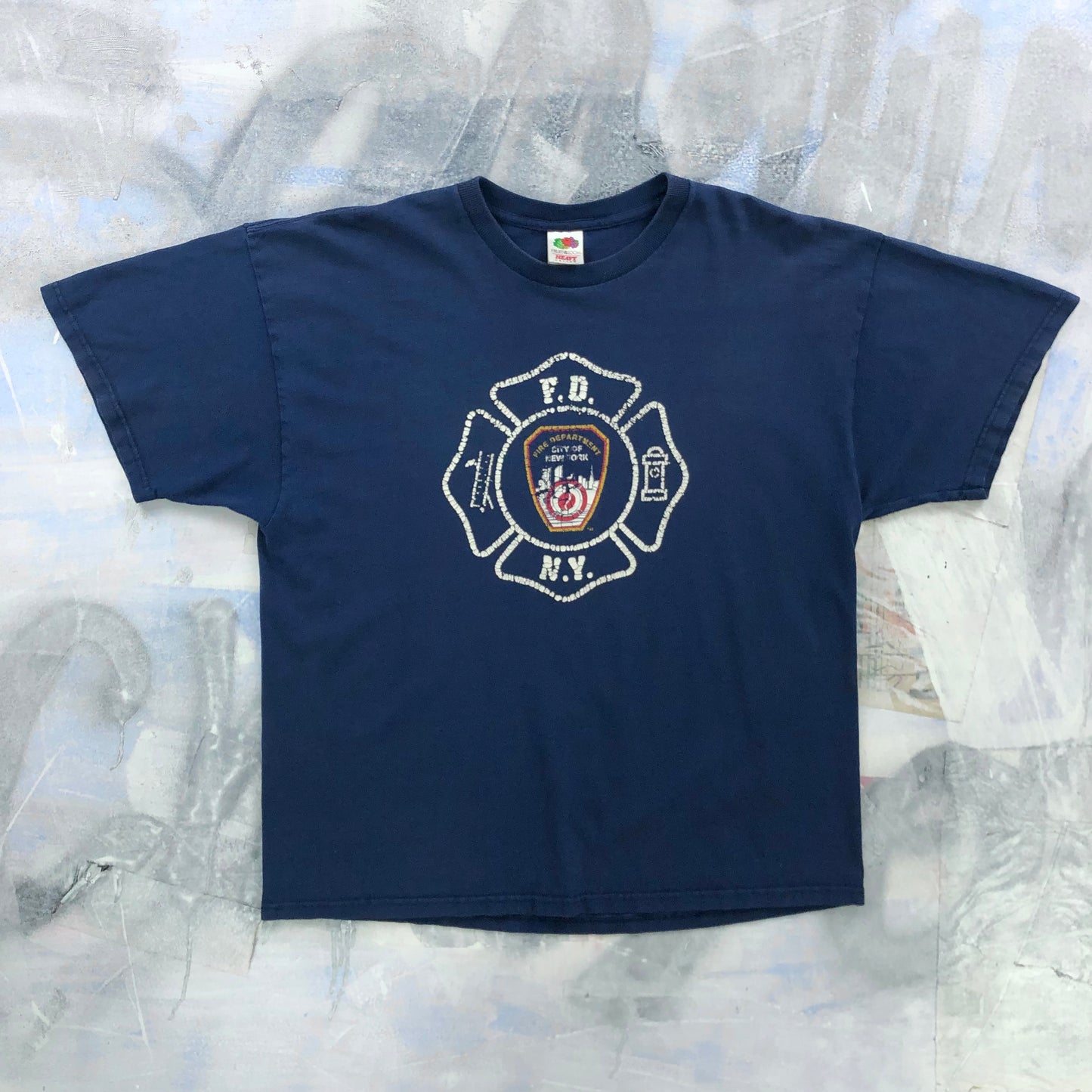 Vintage FDNY New York City Fire Department T Shirt XXL