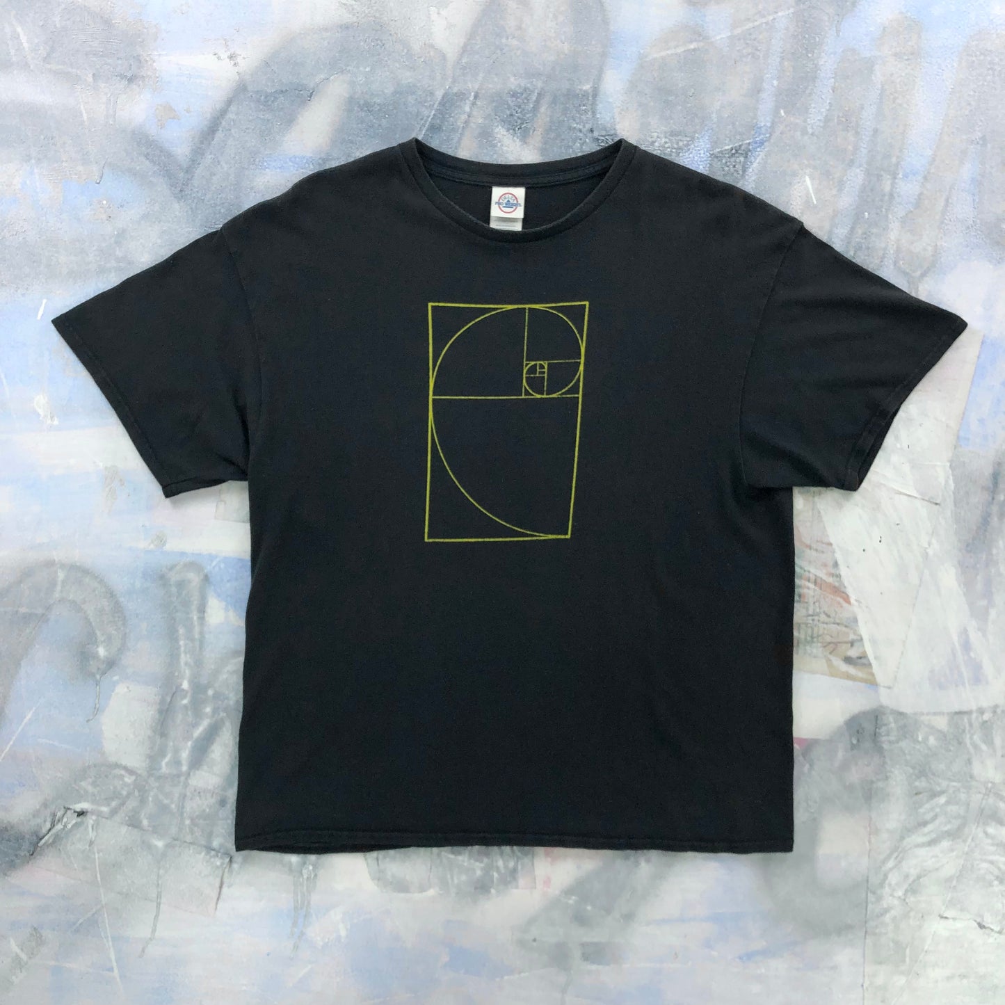 Vintage Golden Ratio Fibonacci Sequence T Shirt XL