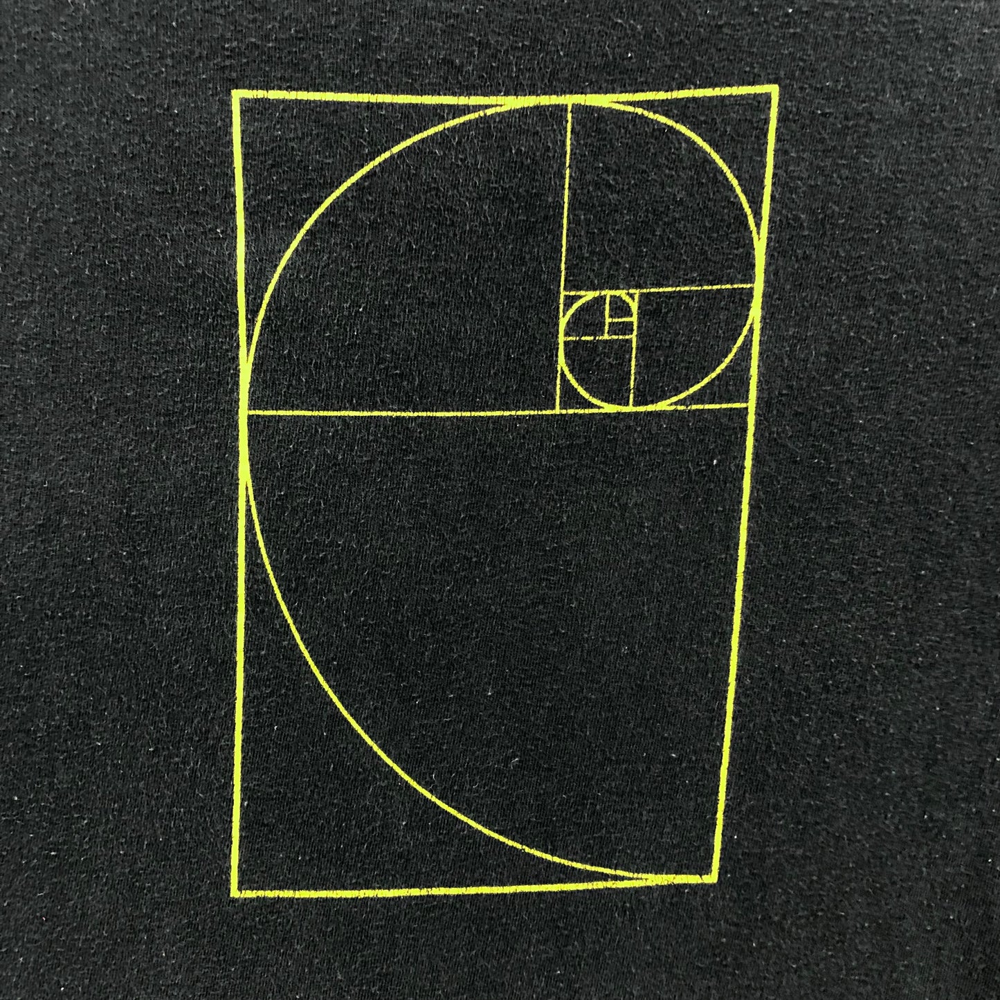 Vintage Golden Ratio Fibonacci Sequence T Shirt XL