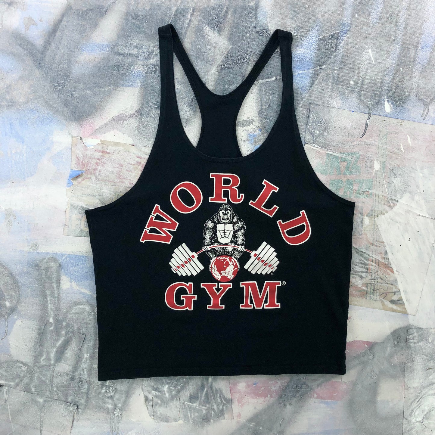 Vintage USA World Gym Tank Top M