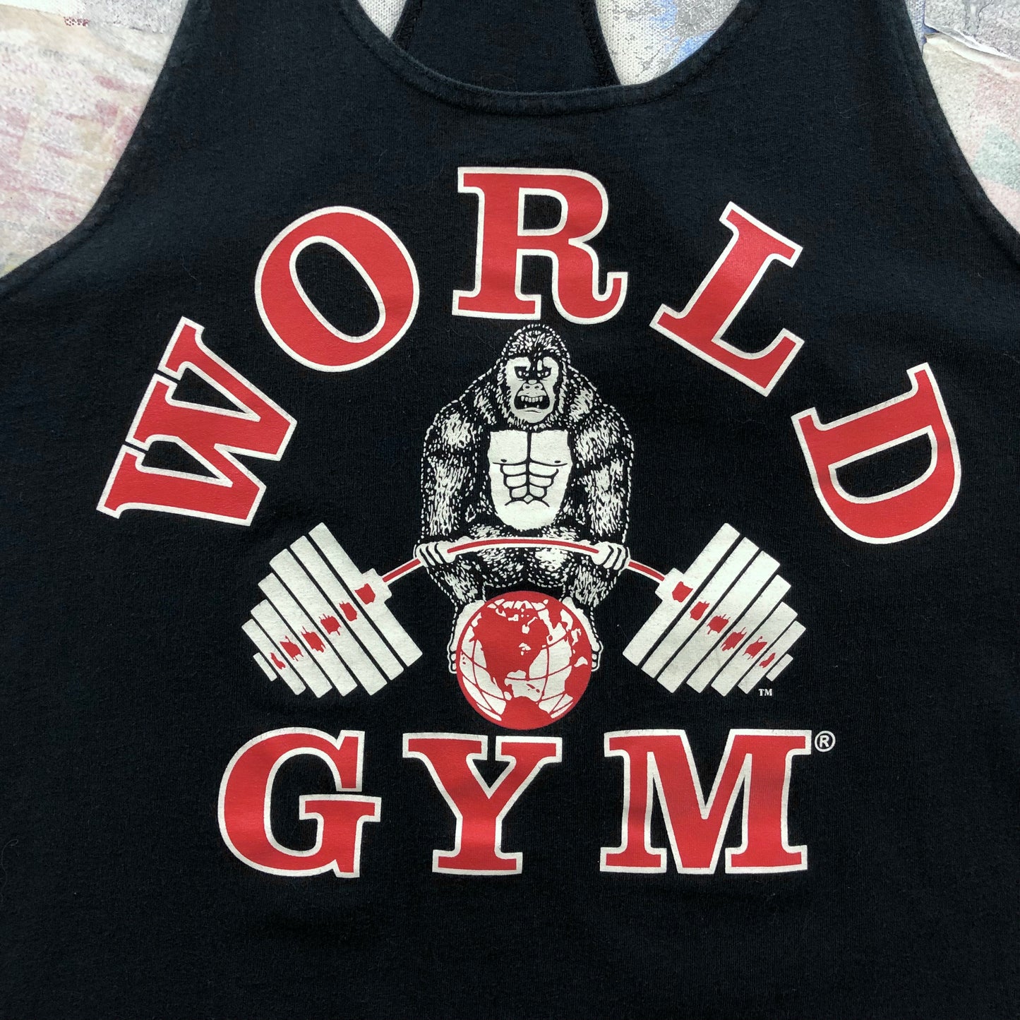 Vintage USA World Gym Tank Top M