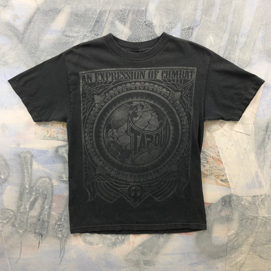 Vintage Y2K Tapout An Expression Of Combat T Shirt M