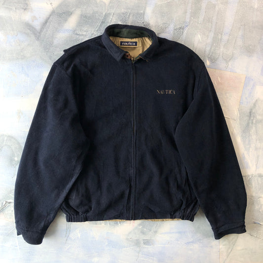Vintage Nautica Reversible Zip Jacket XXL