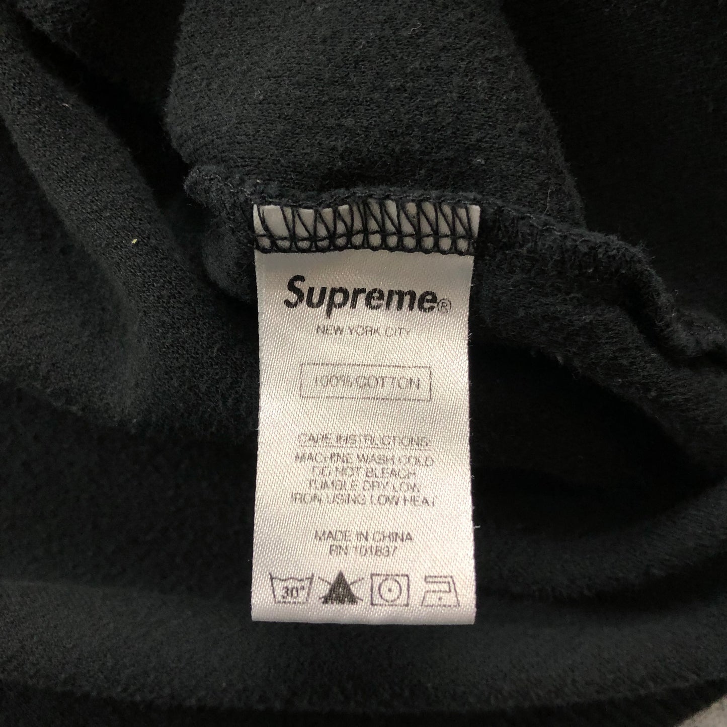 Vintage Supreme New York Waffle Knit Crewneck T Shirt M