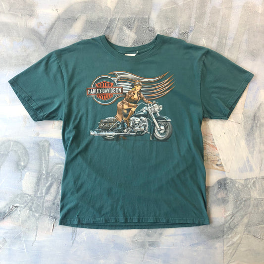 Vintage Harley Davidson Motorcycles Of Saudi Arabia T Shirt XL