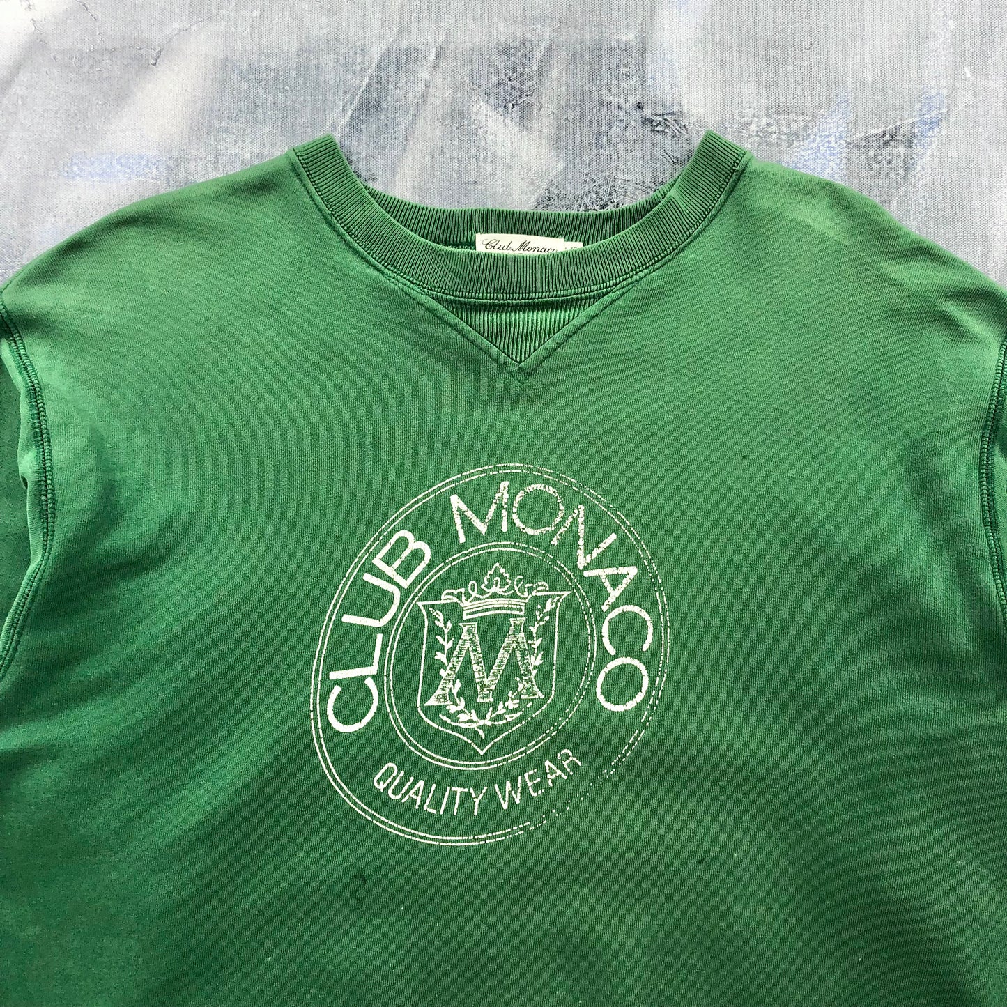 Vintage 90s Club Monaco Quality Wear Crewneck Sweatshirt L