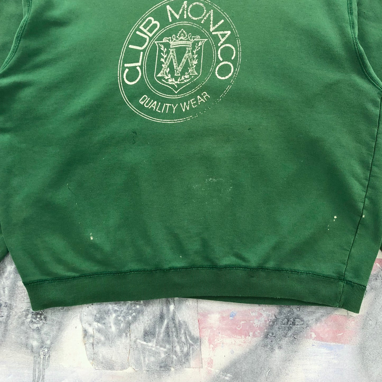 Vintage 90s Club Monaco Quality Wear Crewneck Sweatshirt L