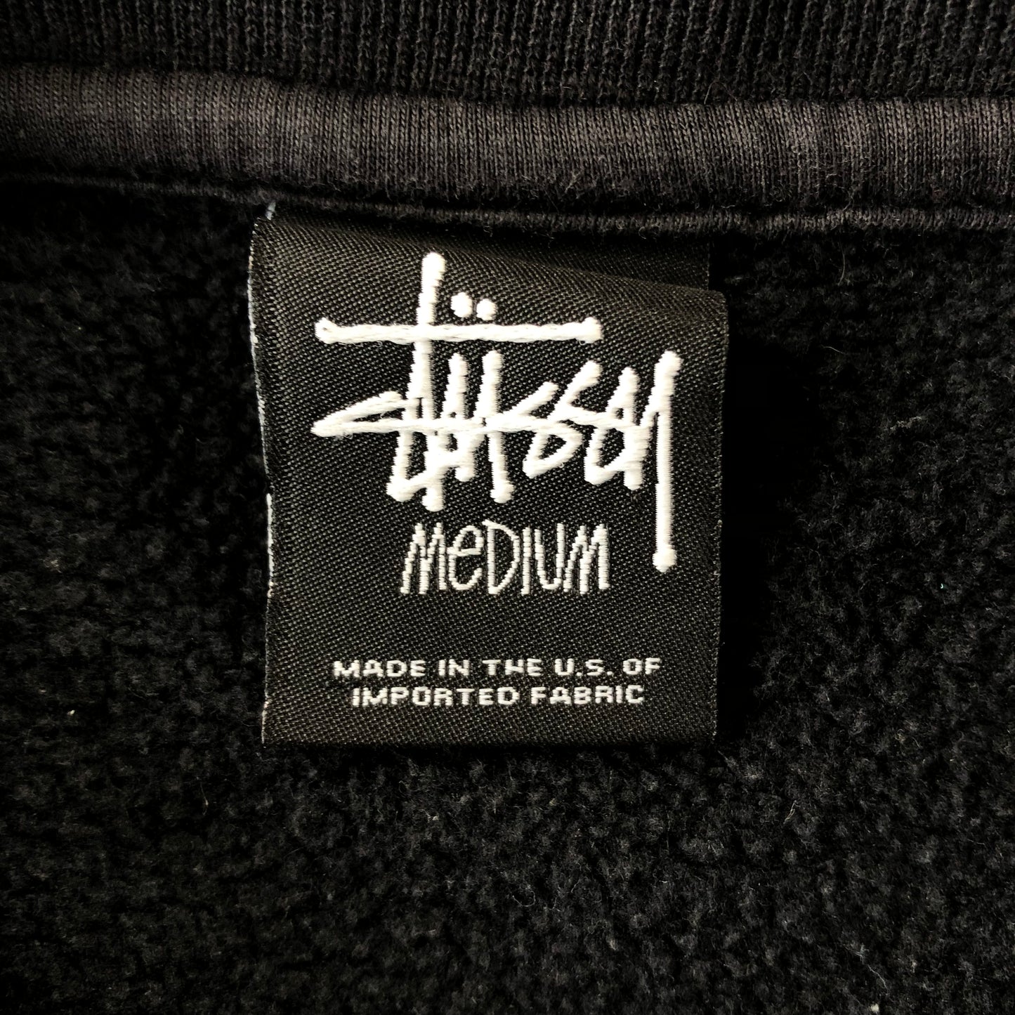 Vintage Stussy No 4 Crewneck Sweatshirt M