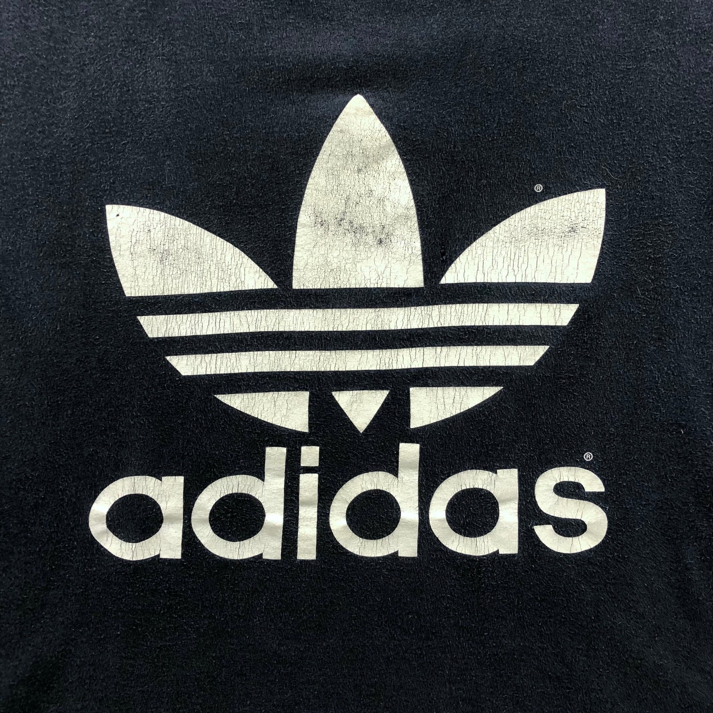 Vintage 90s Adidas Trefoil T Shirt L