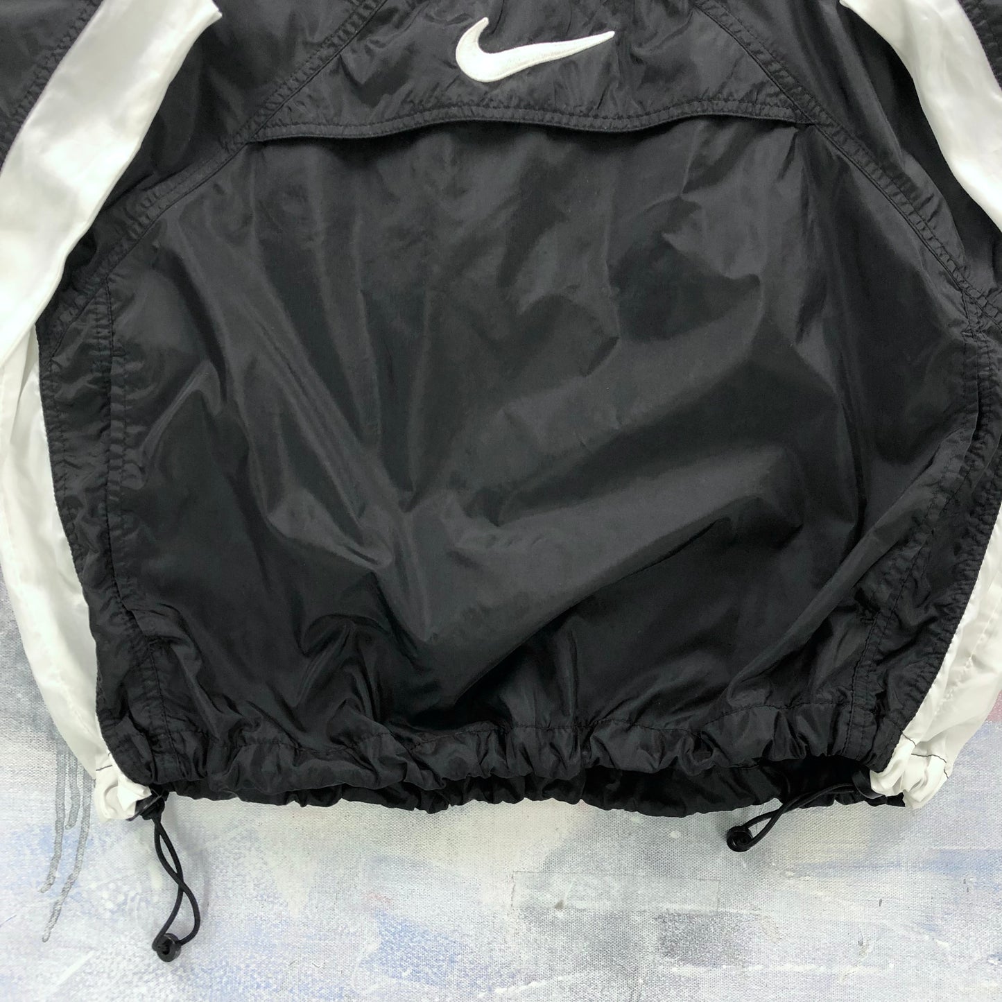 Vintage 90s Nike Quarter Zip Windbreaker Jacket L