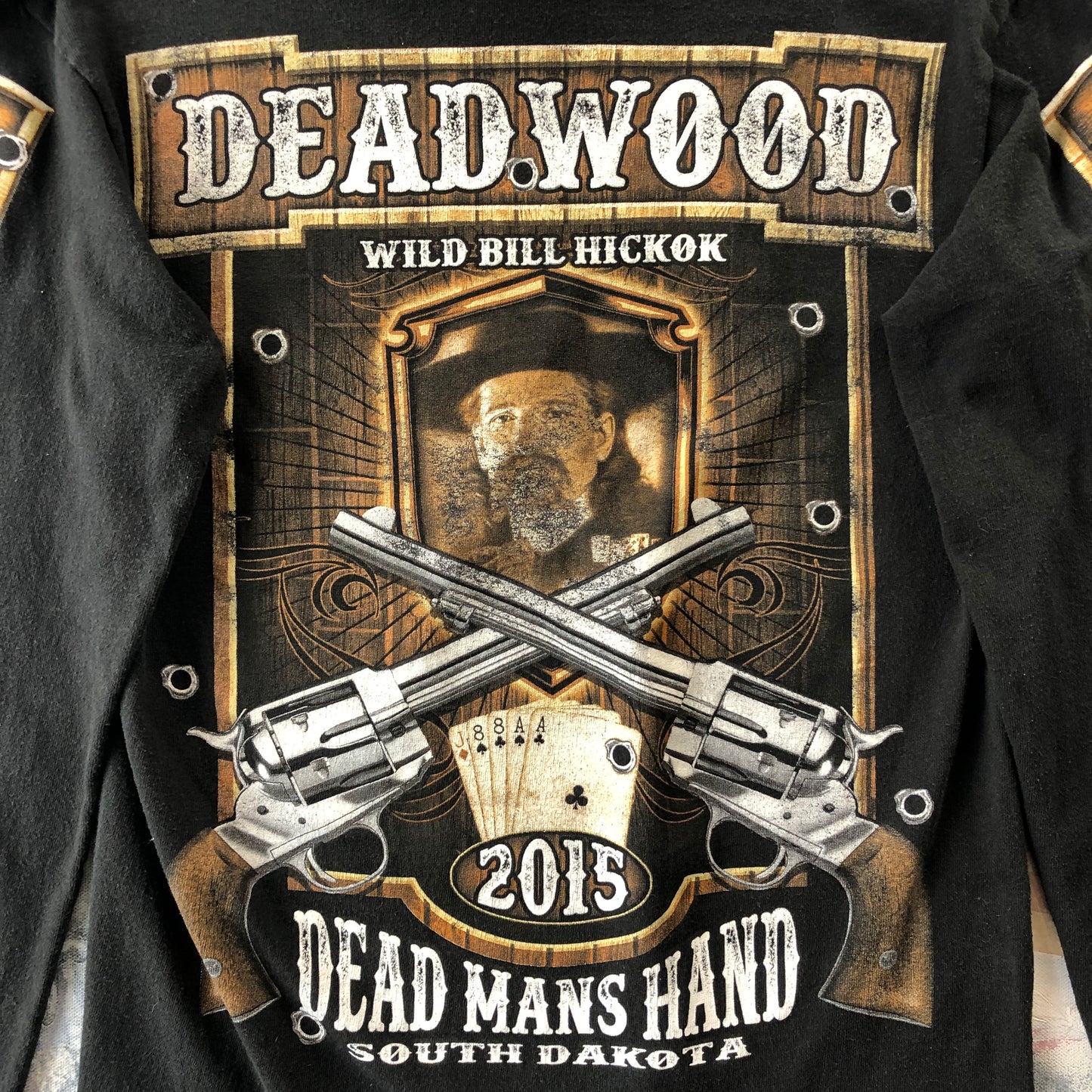 Vintage Deadwood 2015 Dead Mans Hand South Dakota S