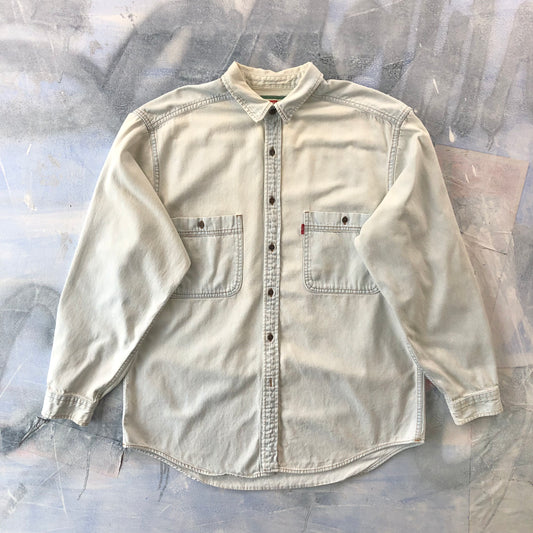 Vintage Levis Denim Button Shirt L