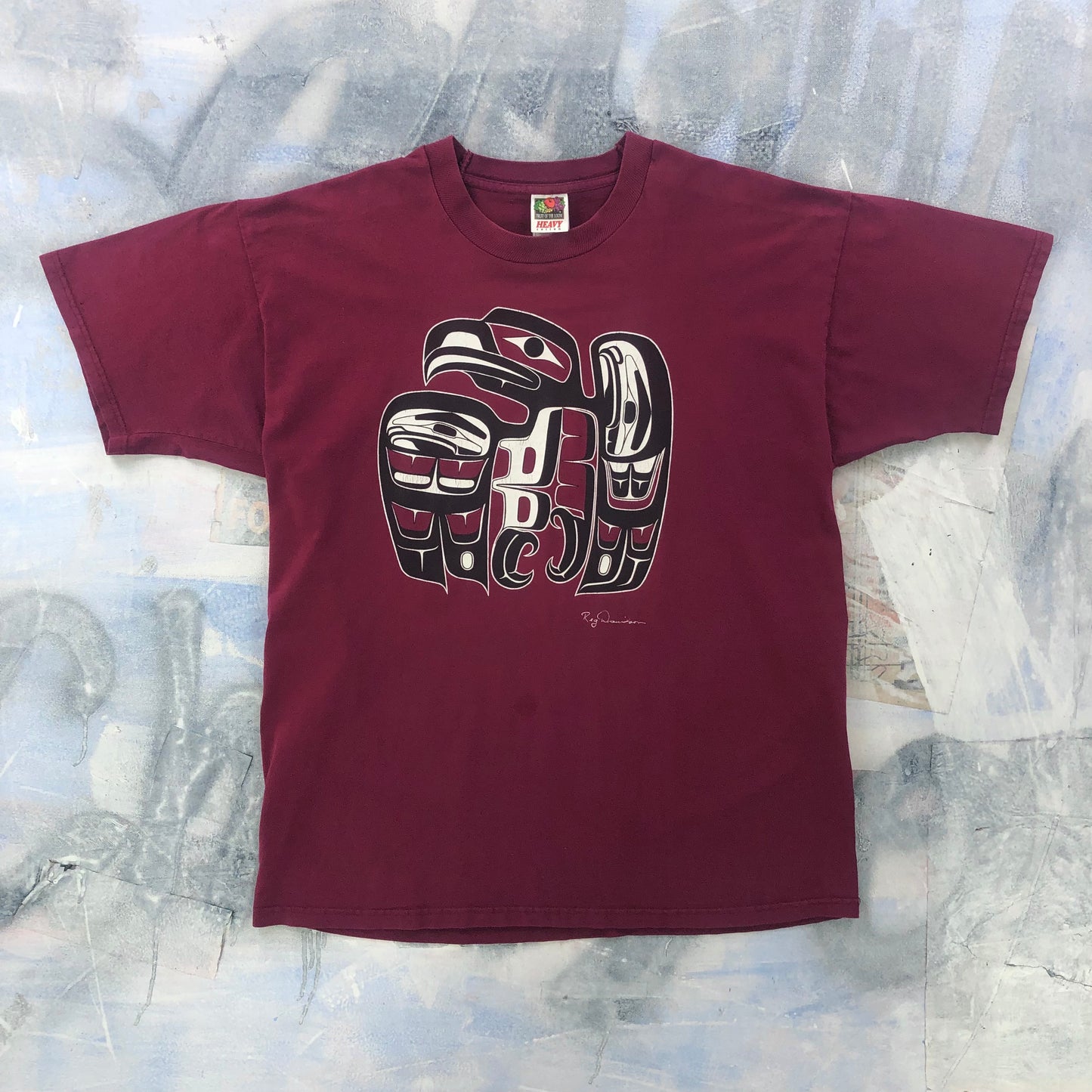 Vintage Eagle Dancer Reg Davidson Art T Shirt XL