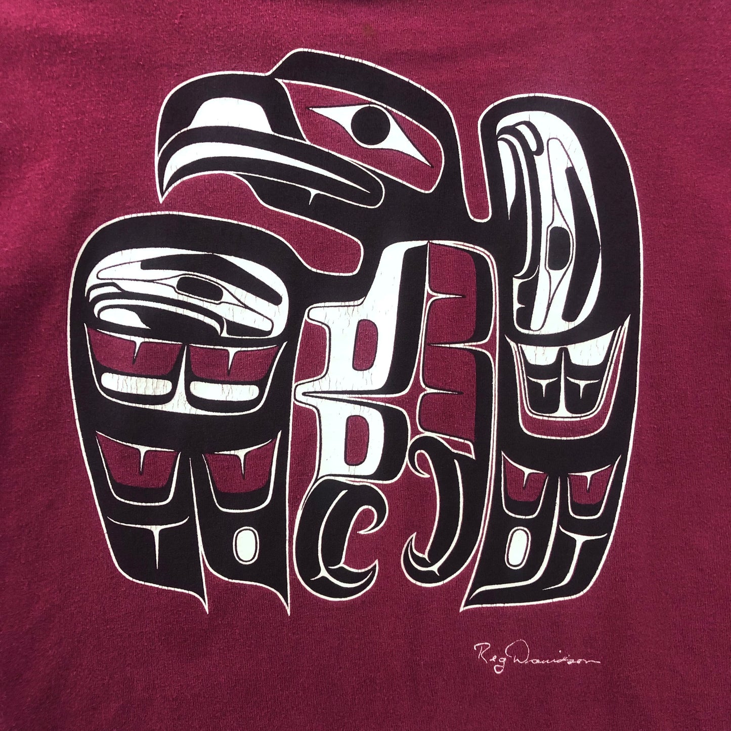 Vintage Eagle Dancer Reg Davidson Art T Shirt XL