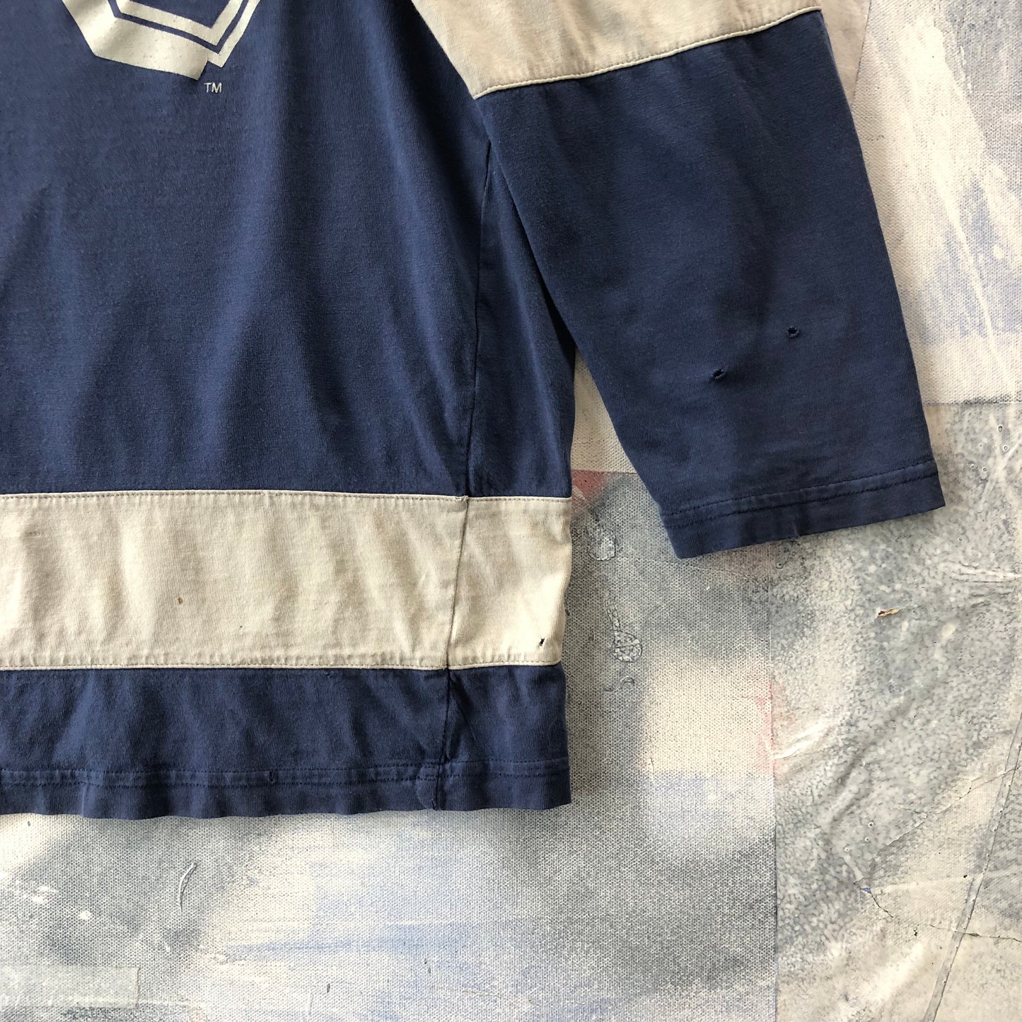 Vintage NHL Edmonton Oilers Long Sleeve T Shirt L