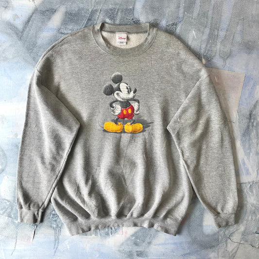 Vintage Disney Store Mickey Mouse Crewneck Sweatshirt XL