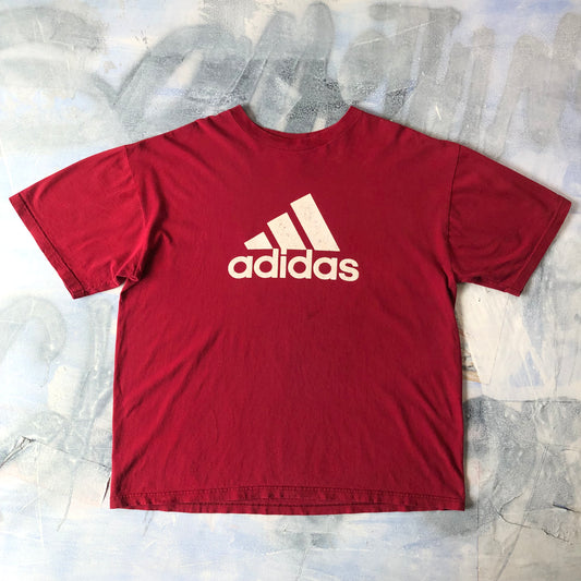 Vintage Adidas Three Stripes T Shirt XL