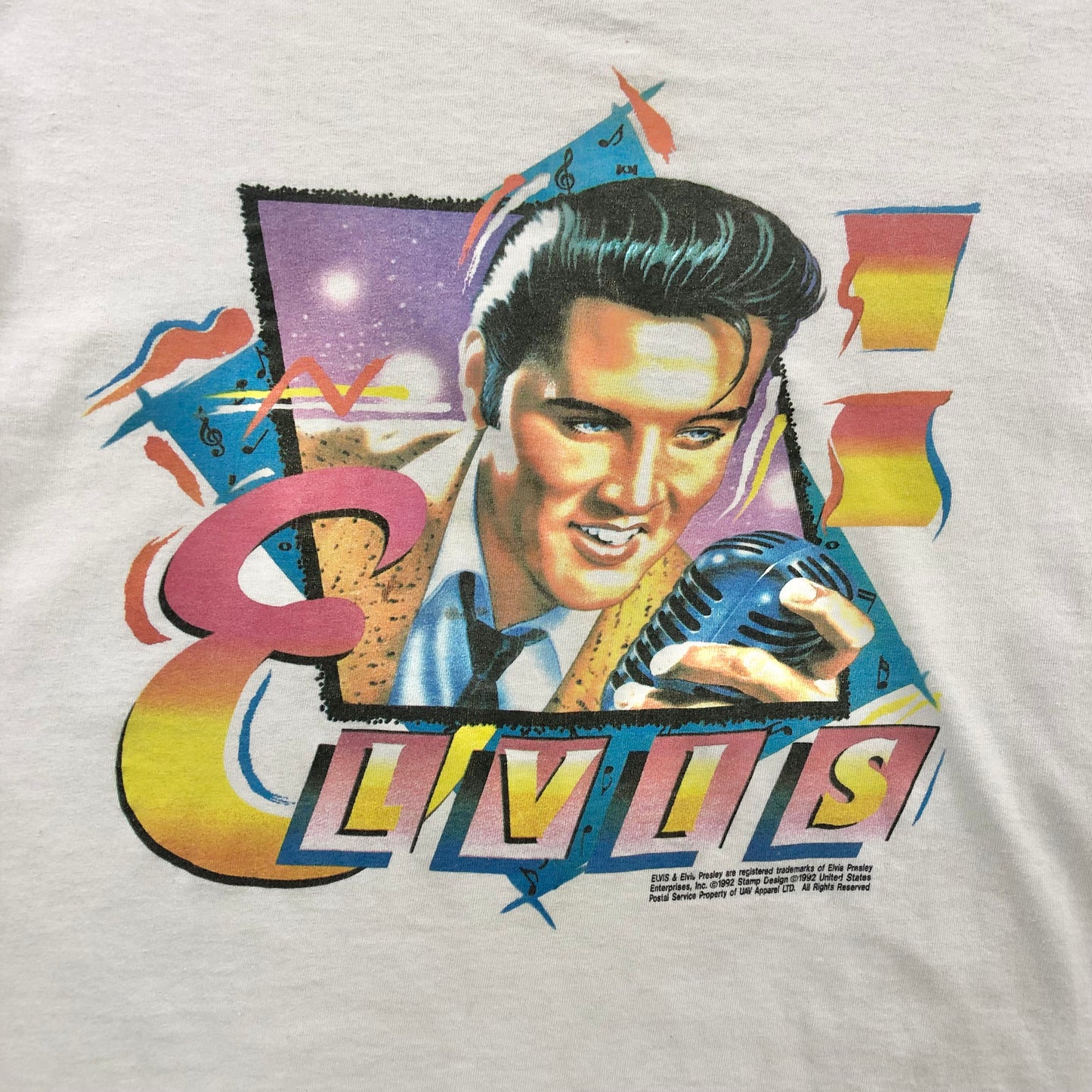 Vintage 90s USA Elvis Presley Single Stitch T Shirt L