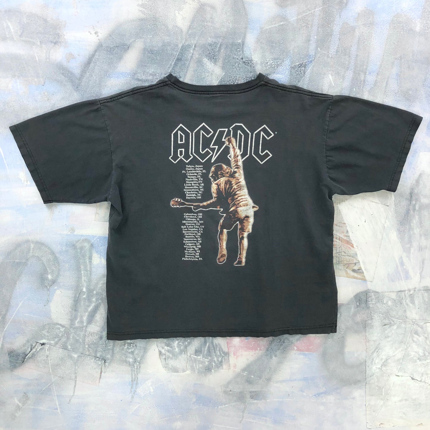 Vintage ACDC Stiff Upper Lip T Shirt XL