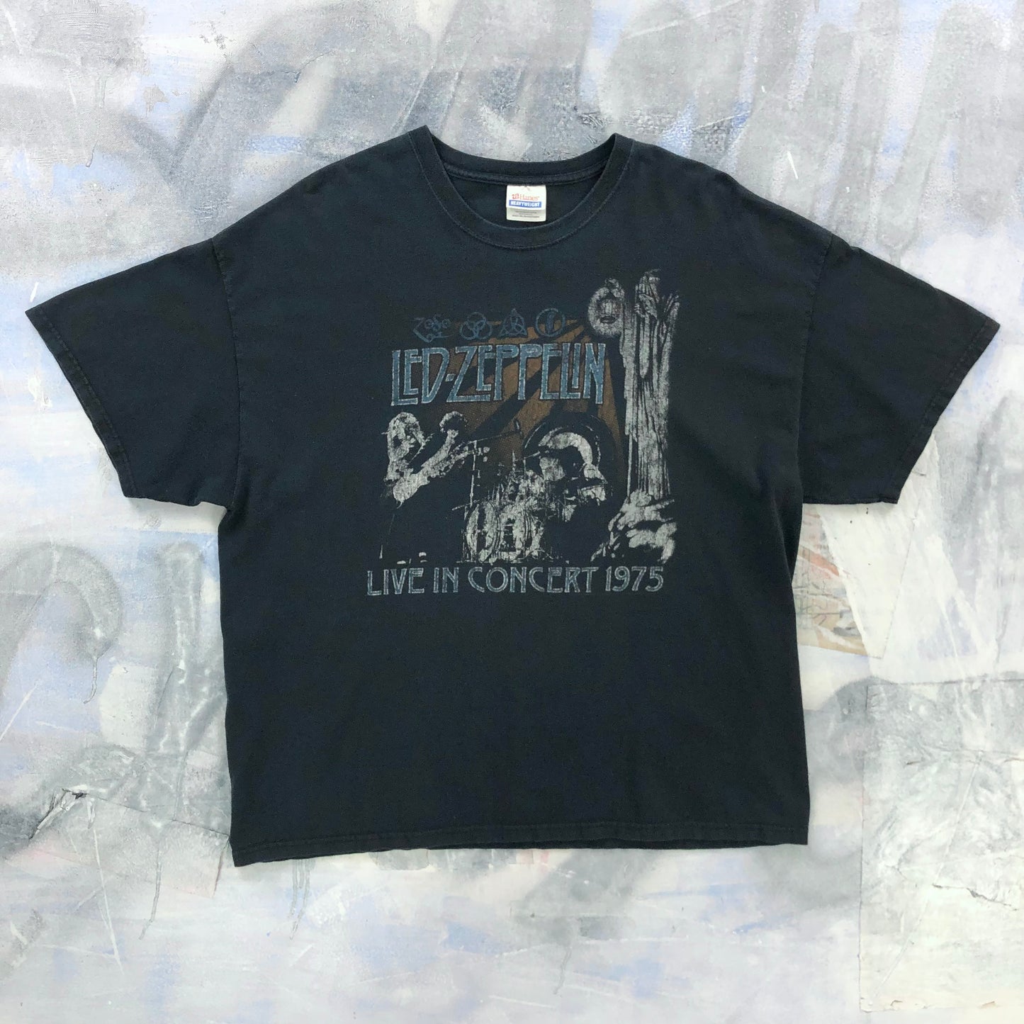 Vintage Led Zepplin Live in Concert 1975 T Shirt XXL