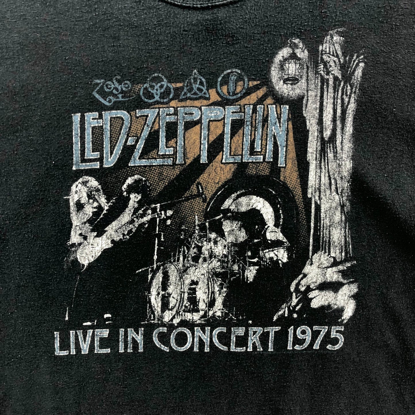 Vintage Led Zepplin Live in Concert 1975 T Shirt XXL