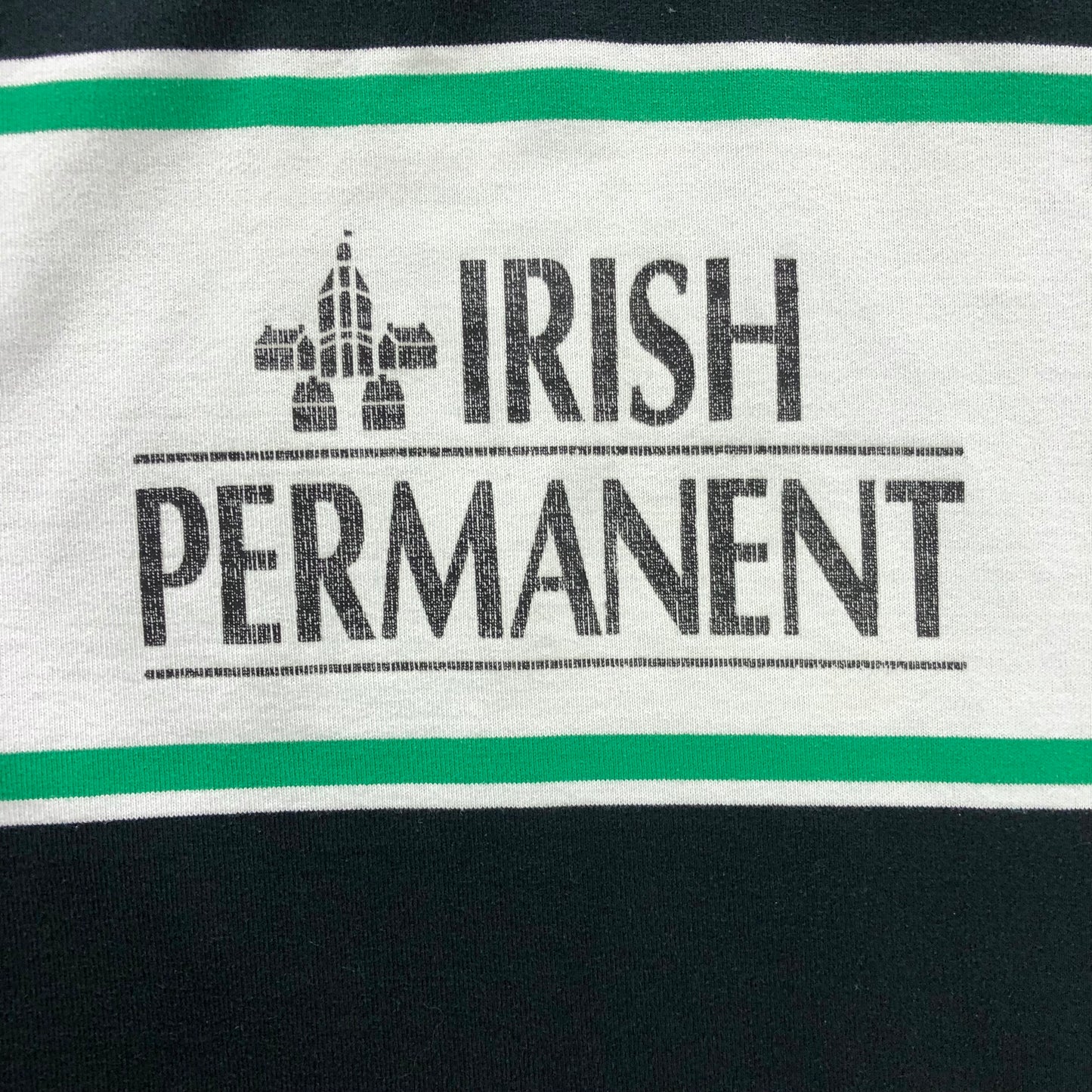 Vintage Ireland Rugby Polo Shirt L