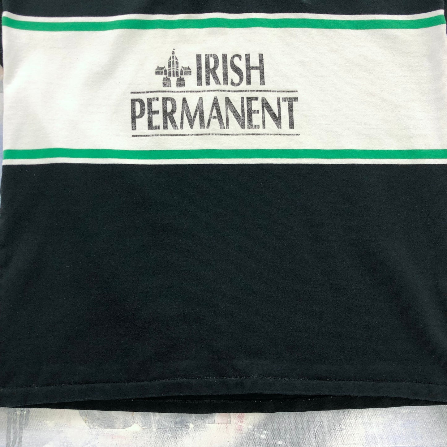 Vintage Ireland Rugby Polo Shirt L