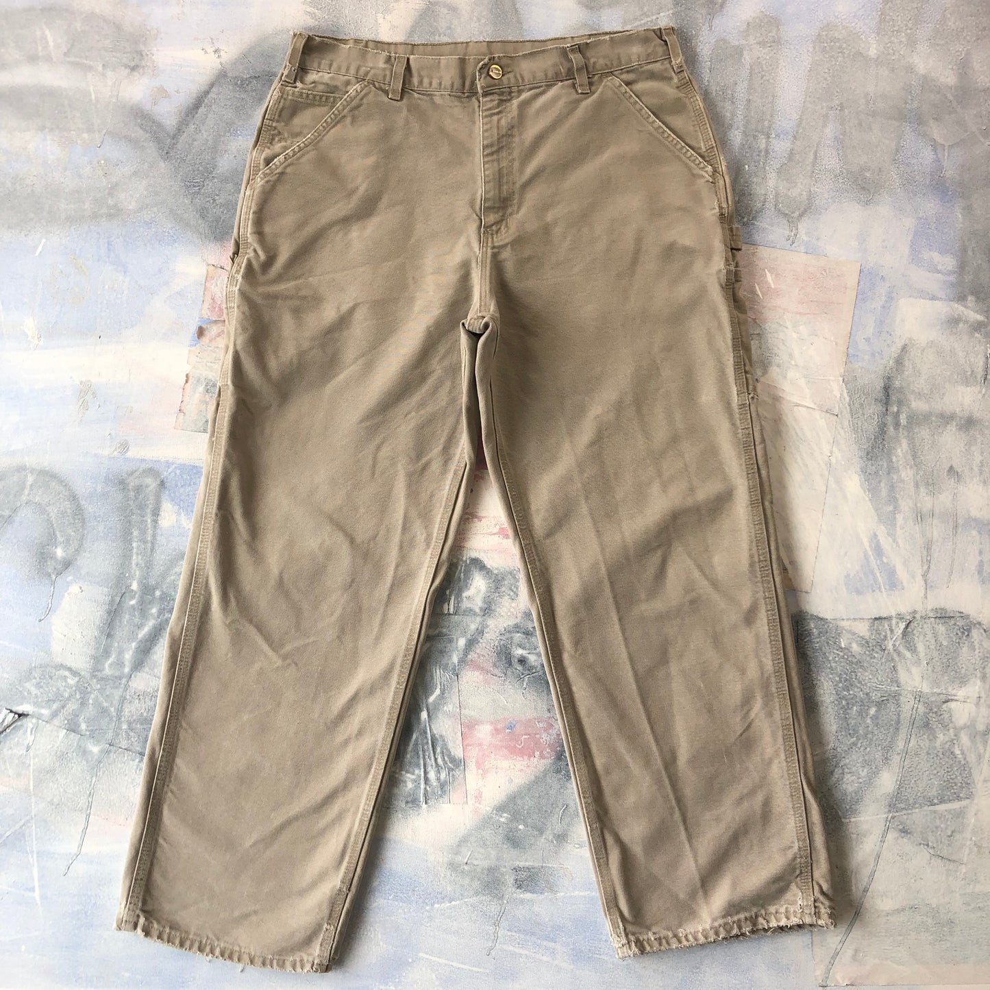 Carhartt Single Knee Workwear Carpenter Jean W38