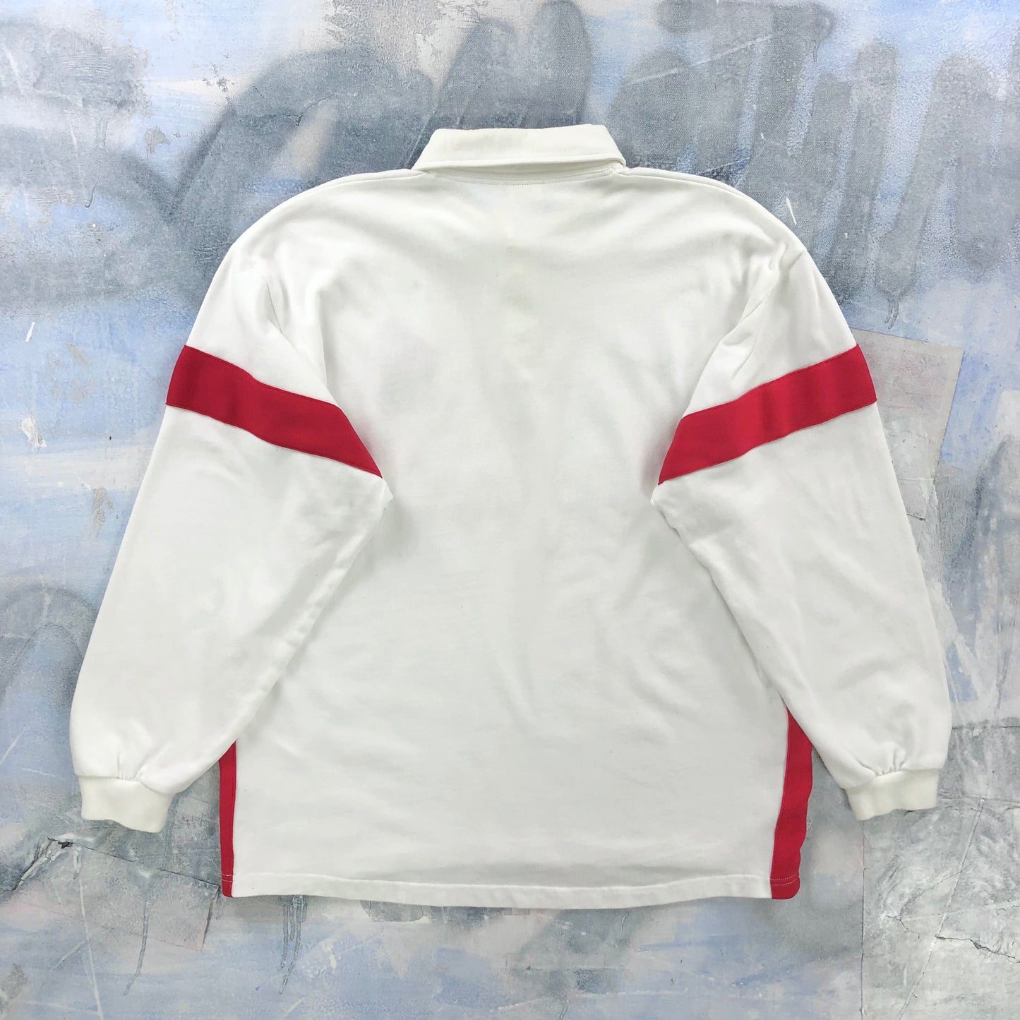 Vintage 90s Nike England Rugby Long Sleeve Polo Shirt XL