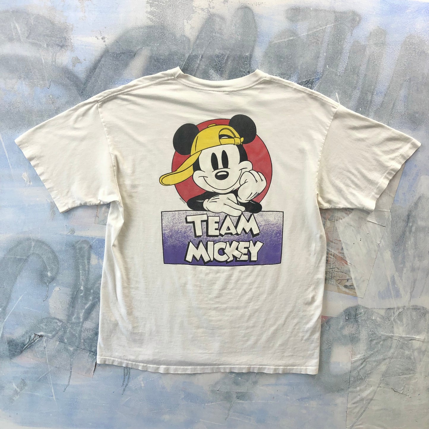 Vintage Team Mickey T Shirt XL