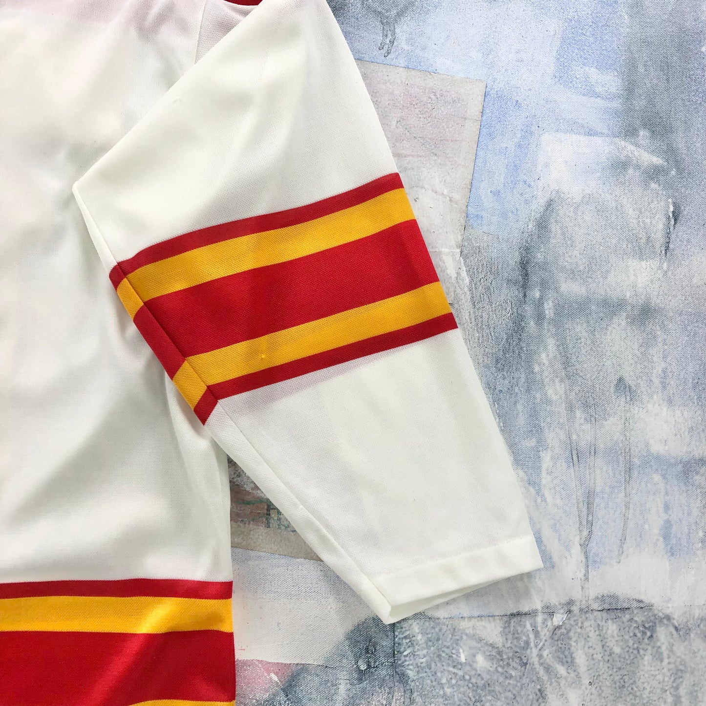 Vintage CCM NHL Calgary Flames Theoren Fleury 14 Jersey M