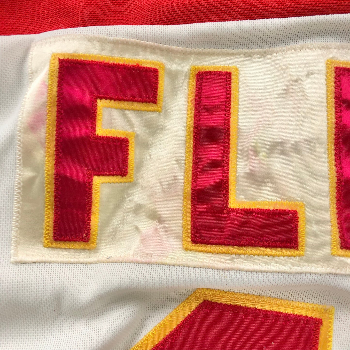 Vintage CCM NHL Calgary Flames Theoren Fleury 14 Jersey M