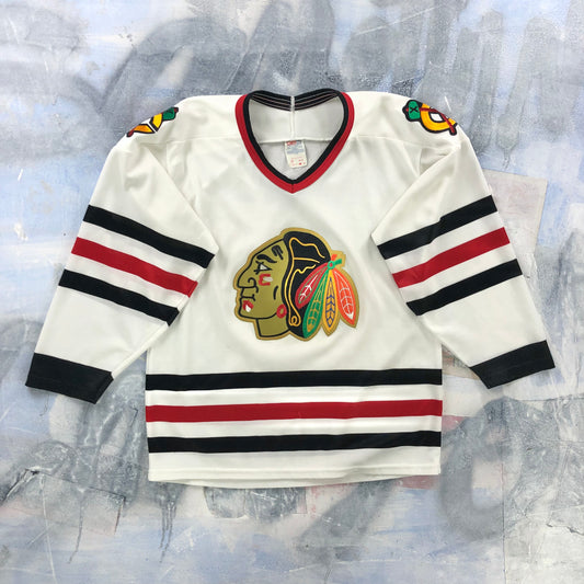 Vintage CCM NHL Chicago Blackhawks Jersey M