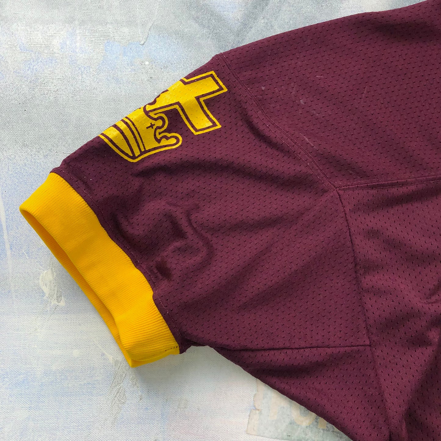 Vintage 90s USA Lutheran Collegiate Bible Institute Bisons Football 36 Jersey L