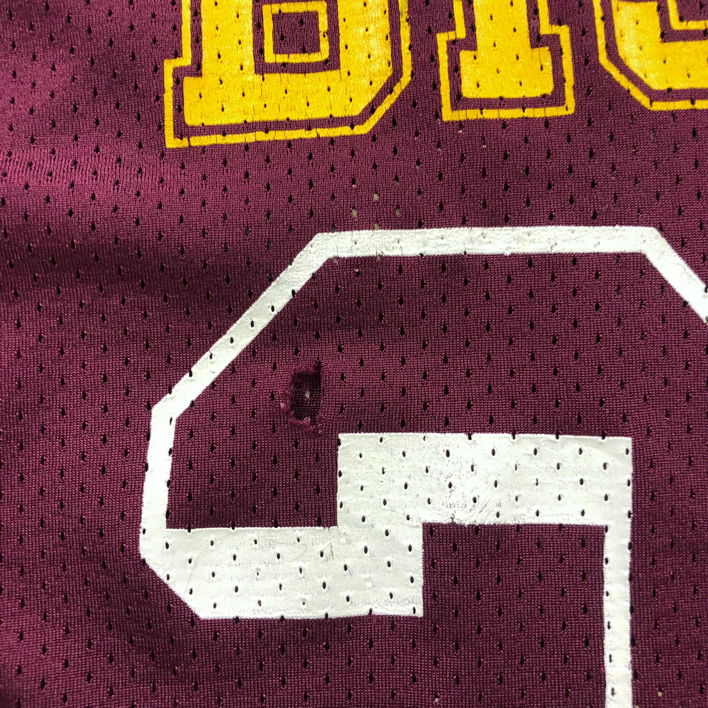 Vintage 90s USA Lutheran Collegiate Bible Institute Bisons Football 36 Jersey L