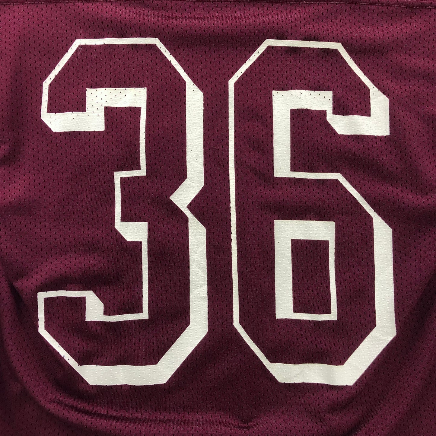 Vintage 90s USA Lutheran Collegiate Bible Institute Bisons Football 36 Jersey L