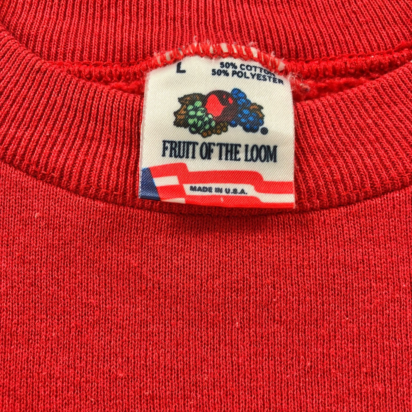 Vintage 90s USA Flamingos Crewneck Sweatshirt L