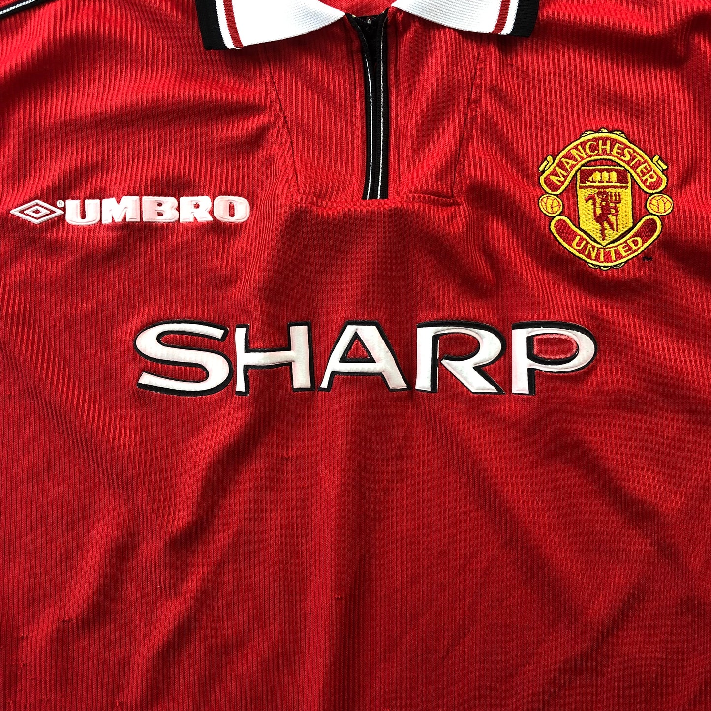 Umbro Manchester United 90s Home Jersey L