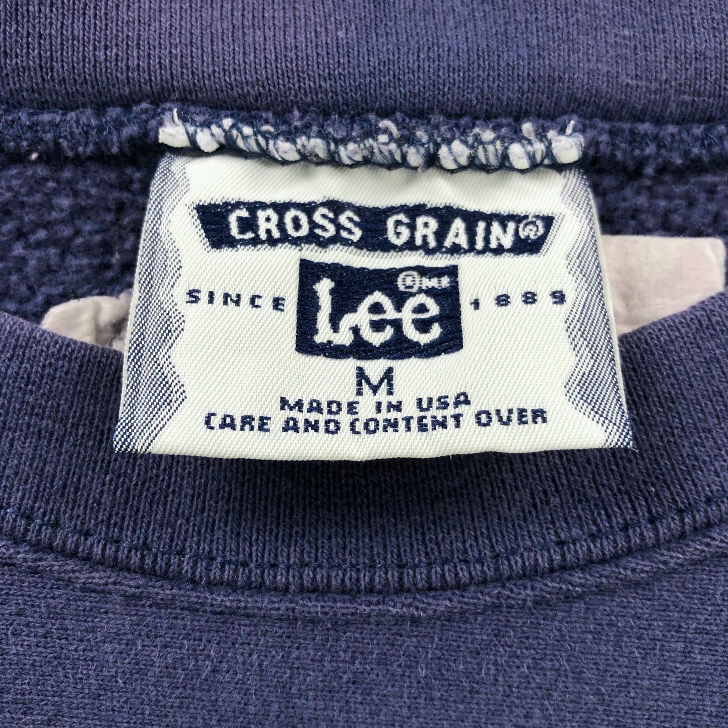 Vintage USA Lee Microsoft Embroided Crewneck Sweatshirt M
