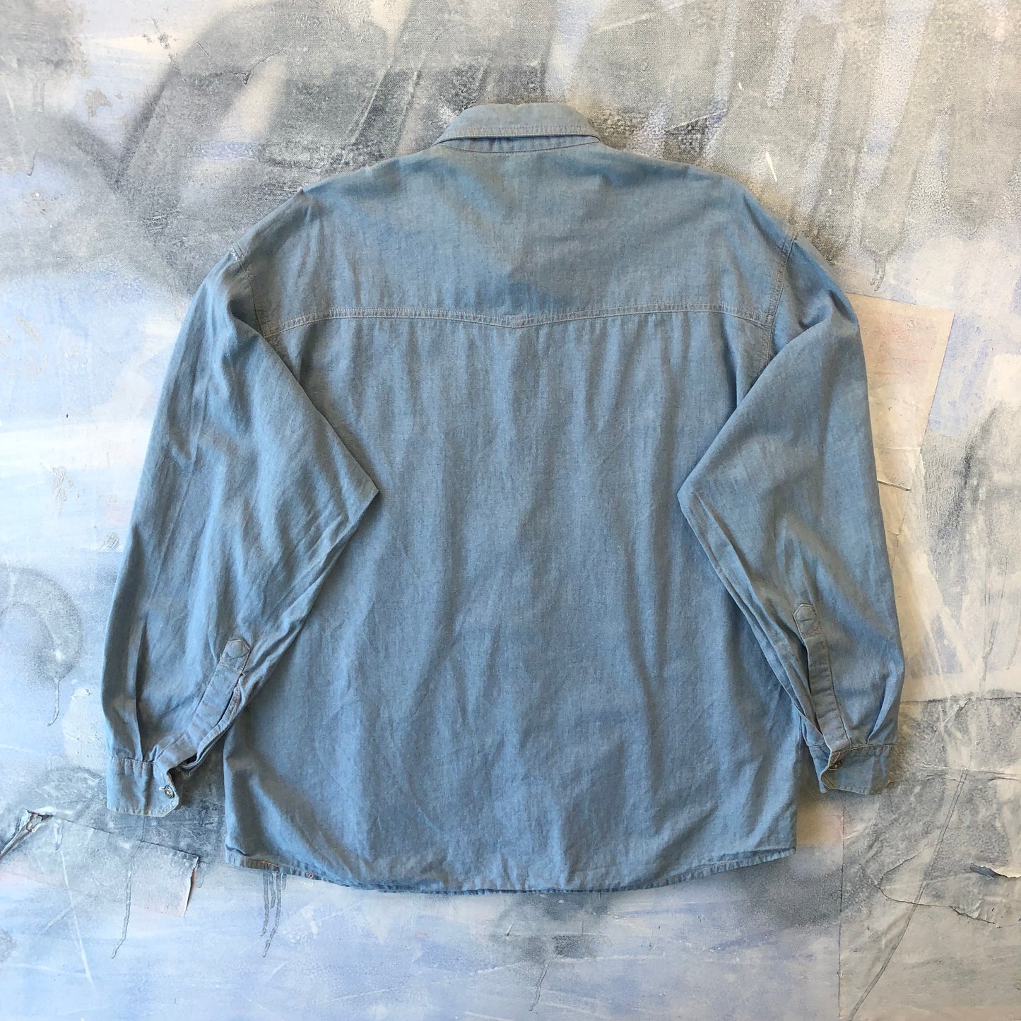 Vintage Levis Western Style Long Sleeve Button Shirt XL