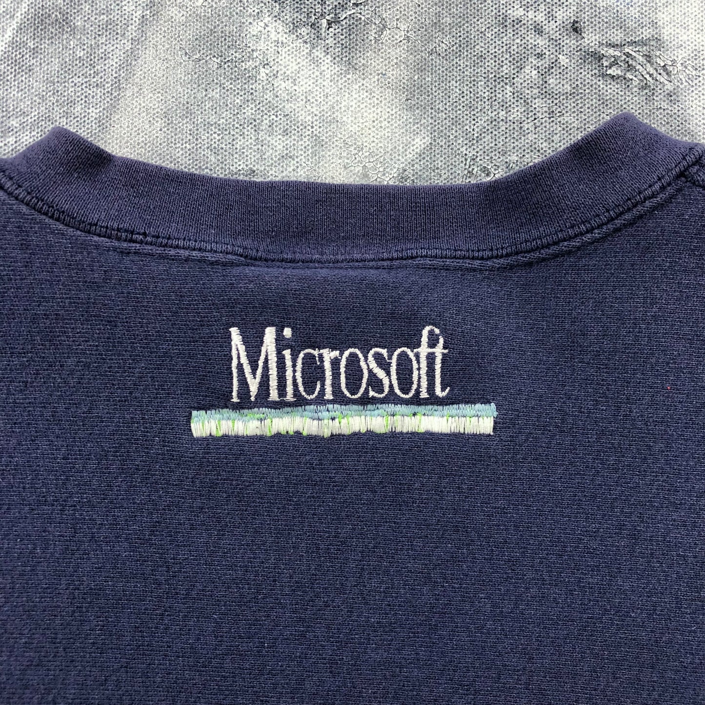 Vintage USA Lee Microsoft Embroided Crewneck Sweatshirt M