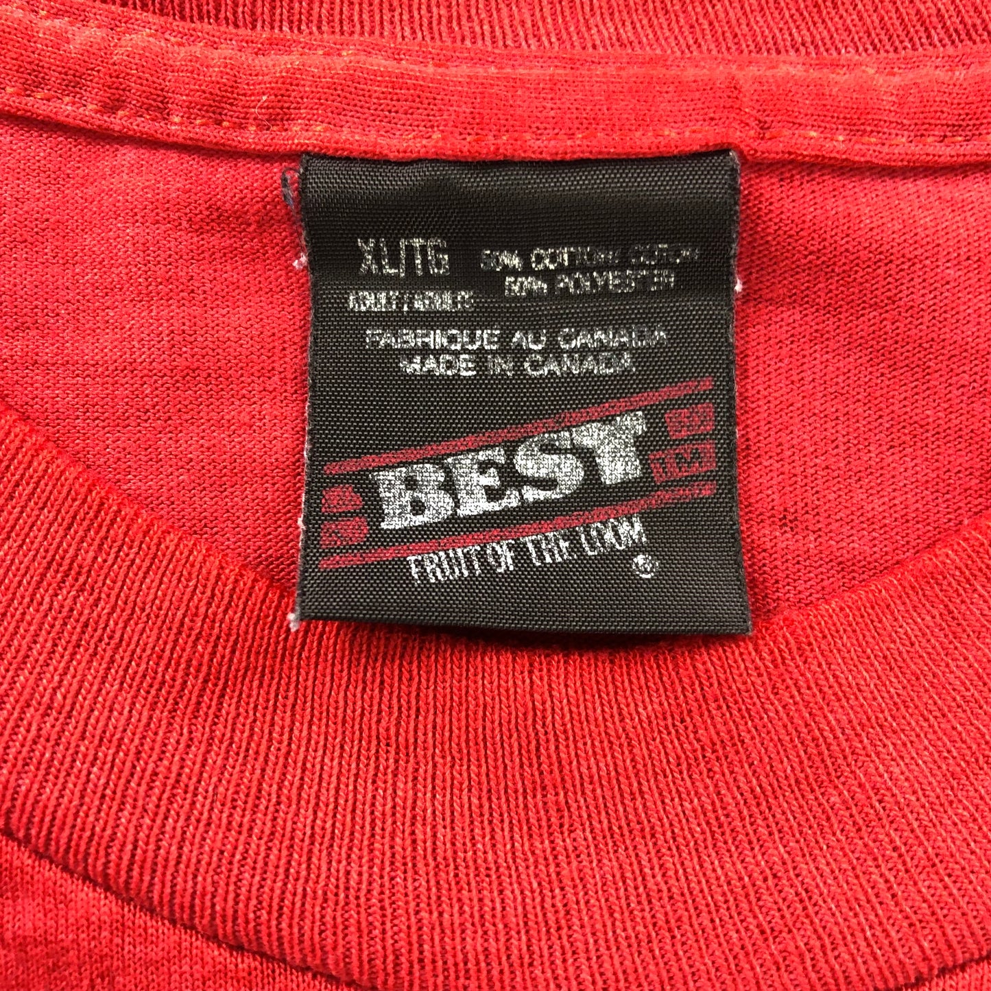 Vintage 90s Lethbridge Alberta Fire Department T Shirt XL