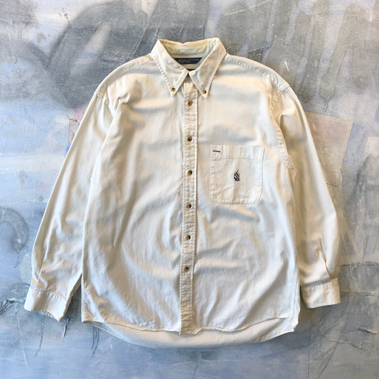 Vintage Nautica Long Sleeve Button Shirt L