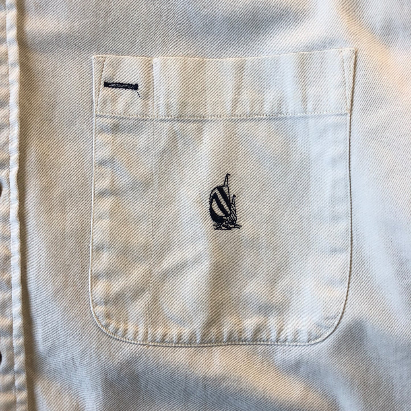 Vintage Nautica Long Sleeve Button Shirt L